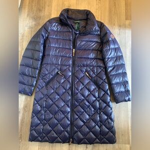Ralph Lauren Midnight Blue Puffer Coat